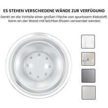 Laden Sie das Bild in den Galerie-Viewer, Durchschlagsfreie Duschdüse Saugnapfhalterung