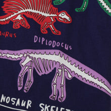 Laden Sie das Bild in den Galerie-Viewer, Leuchtendes Dinosaurier-T-Shirt Für Kinder