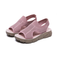 Laden Sie das Bild in den Galerie-Viewer, Geflochtene Sommersandalen für Damen