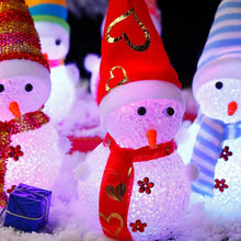 Laden Sie das Bild in den Galerie-Viewer, LED-Nachtlicht des Weihnachtsschneemanns