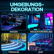 Laden Sie das Bild in den Galerie-Viewer, 4-in-1 LED Atmosphärenlicht für Autos