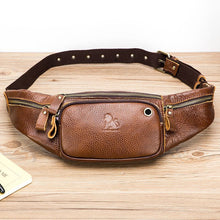 Laden Sie das Bild in den Galerie-Viewer, Multifunktionale Retro-Hüfttasche mit mehreren Taschen