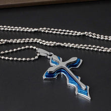 Laden Sie das Bild in den Galerie-Viewer, Kreuz Anhänger Halskette