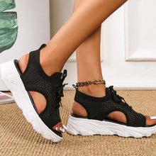 Laden Sie das Bild in den Galerie-Viewer, Atmungsaktive Mesh-Sandalen mit weicher Sohle