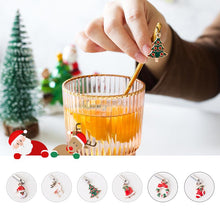 Laden Sie das Bild in den Galerie-Viewer, Weihnachtsgeschenk Metalllöffel Set