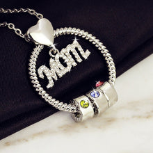 Laden Sie das Bild in den Galerie-Viewer, Ausgefallene Diamant-Halskette