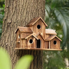 Laden Sie das Bild in den Galerie-Viewer, Kreatives Vogelhaus Aus Holz