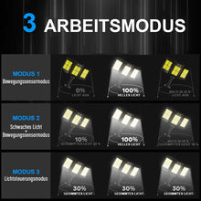 Laden Sie das Bild in den Galerie-Viewer, 2022 NEUES Solar-LED-Lichtsystem