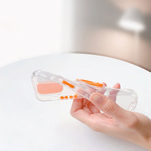 Laden Sie das Bild in den Galerie-Viewer, iPhone transparente Handyhülle mit Ring