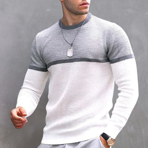 Lässiger Pullover mit Rundhalsausschnitt