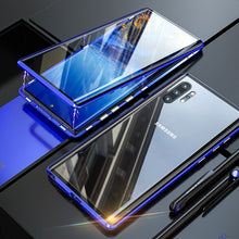 Laden Sie das Bild in den Galerie-Viewer, Magnetische gehärtete Handyhülle für Samsung