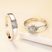 Laden Sie das Bild in den Galerie-Viewer, Romantische Paar Ringe