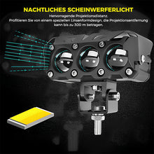 Laden Sie das Bild in den Galerie-Viewer, Motorrad fahrende LED-Zusatzscheinwerfer