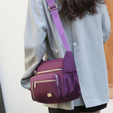 Laden Sie das Bild in den Galerie-Viewer, Multifunktionale Oxford-Umhängetasche mit Reißverschluss