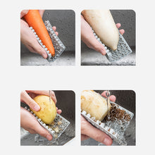 Laden Sie das Bild in den Galerie-Viewer, Multifunktionale Reinigungsbürste für Obst- und Gemüseschalen