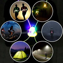 Laden Sie das Bild in den Galerie-Viewer, Mehrfarbig beleuchteter reflektierender Gürtel