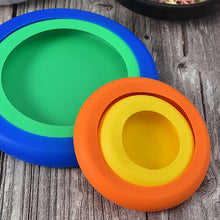 Laden Sie das Bild in den Galerie-Viewer, Kreative bunte Frischhaltehülle aus Silikon