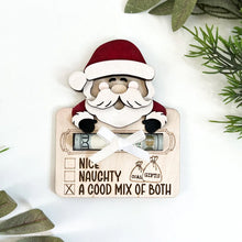 Laden Sie das Bild in den Galerie-Viewer, Niedlicher Geldhalter mit Weihnachtsmann-Motiv