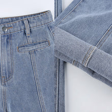 Laden Sie das Bild in den Galerie-Viewer, Modische Pentagramm-Jeans mit hoher Taille