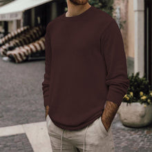 Laden Sie das Bild in den Galerie-Viewer, Einfarbiges Gestricktes Oberteil