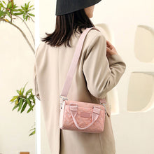 Laden Sie das Bild in den Galerie-Viewer, Modische Geprägte Leichte Segeltuchtasche