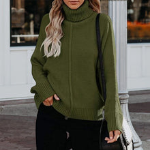 Laden Sie das Bild in den Galerie-Viewer, Gestrickter Rollkragenpullover