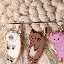 Laden Sie das Bild in den Galerie-Viewer, Nadeleinfädler mit Katzenmuster