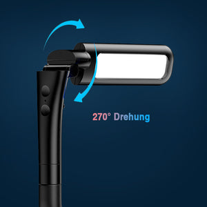 Kreativer tragbarer USB-Ladelüfter mit Licht