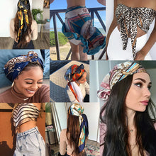 Laden Sie das Bild in den Galerie-Viewer, Neuer Trendiger Bedruckter Seidenschal