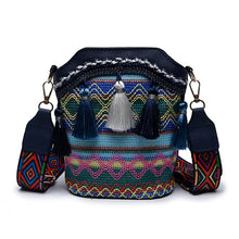 Laden Sie das Bild in den Galerie-Viewer, Modische ethnische gewebte Umhängetasche für Damen