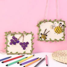 Laden Sie das Bild in den Galerie-Viewer, Kinder handgemachtes Tierpuzzle aus Holz