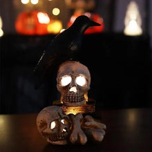 Laden Sie das Bild in den Galerie-Viewer, Halloween Leuchtende Schädellichter