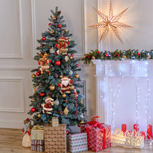 Laden Sie das Bild in den Galerie-Viewer, Baumanhänger Weihnachtsanhänger, Weihnachtsmann, Weihnachtsbär