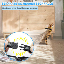 Laden Sie das Bild in den Galerie-Viewer, Reflektierendes Anti-Lost-Katzenhalsband mit Glocke