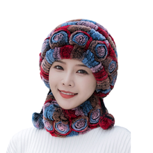 Laden Sie das Bild in den Galerie-Viewer, Rex-Kaninchenfellmütze