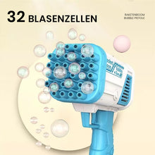 Laden Sie das Bild in den Galerie-Viewer, Verbesserte Seifenblasenmaschine mit bunten Lichtern