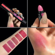 Laden Sie das Bild in den Galerie-Viewer, Matter 5-Farben-Lippenstift