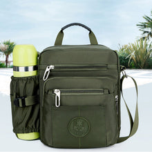 Laden Sie das Bild in den Galerie-Viewer, Multifunktionale Umhängetasche aus Nylon mit mehreren Fächern