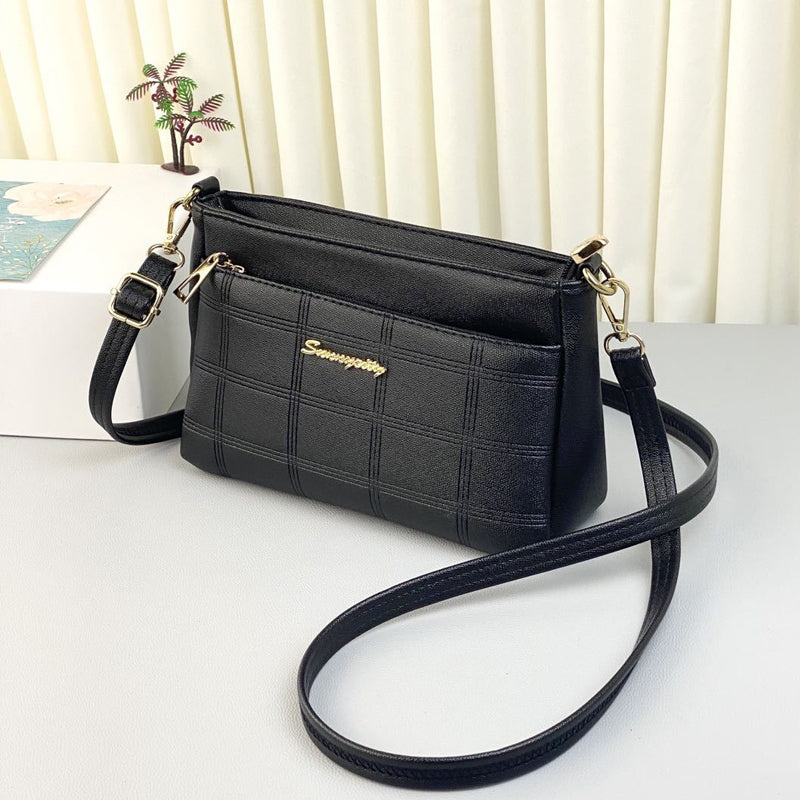 Modische Anti-Diebstahl-Kuriertasche mit großem Fassungsvermögen