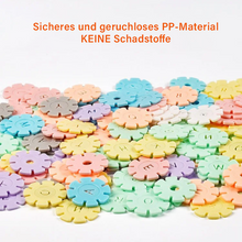 Laden Sie das Bild in den Galerie-Viewer, Schneeflockenförmige Bausteine für Kinder