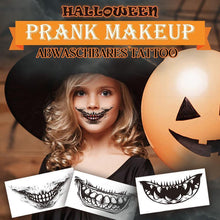 Laden Sie das Bild in den Galerie-Viewer, Gruseliges Temporäres Halloween-Tattoo