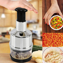 Laden Sie das Bild in den Galerie-Viewer, Multifunktionaler Gemüseschneider aus Edelstahl