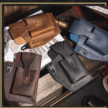 Laden Sie das Bild in den Galerie-Viewer, Retro Herren Gürteltasche