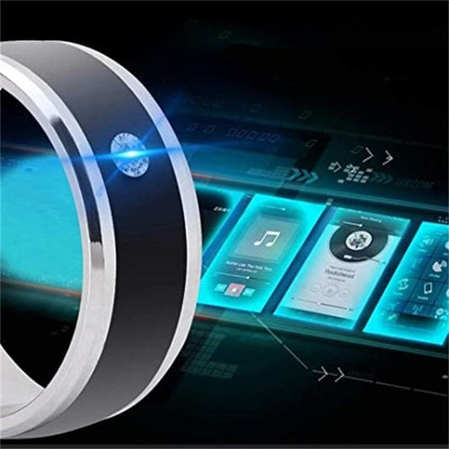 Intelligenter NFC Ring aus Edelstahl