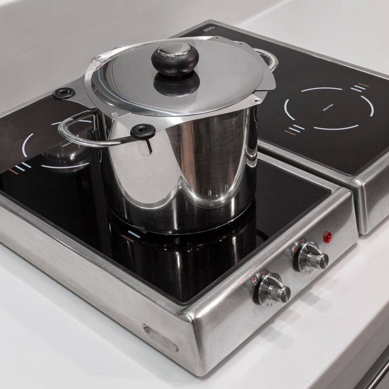 Faltbarer Multifunktionaler Topfdeckel Aus Edelstahl