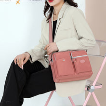 Laden Sie das Bild in den Galerie-Viewer, Damen Lässige Wasserdichte Umhängetasche aus Nylon