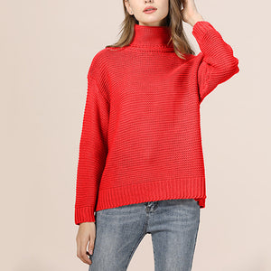 Pendler-Rollkragenpullover für Damen
