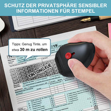 Laden Sie das Bild in den Galerie-Viewer, Datenschutzwalze mit Schneider