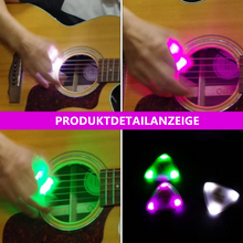 Laden Sie das Bild in den Galerie-Viewer, Leuchtendes Gitarrenplektrum
