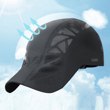Laden Sie das Bild in den Galerie-Viewer, Dünne atmungsaktive schnell trocknende Sonnenschutzkappe